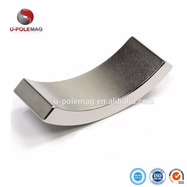 Tolerance ±1mm Super Strong Neodymium Arc Magnet for Industrial Motor Generator