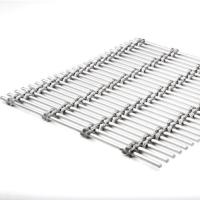 Aluminum Decorative Wire Mesh for Facade and Partition 3mm Thickness