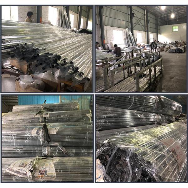 Iron steel Chrome Oval Tube Round Tube Wardrobe Hanging Rail For Clothes