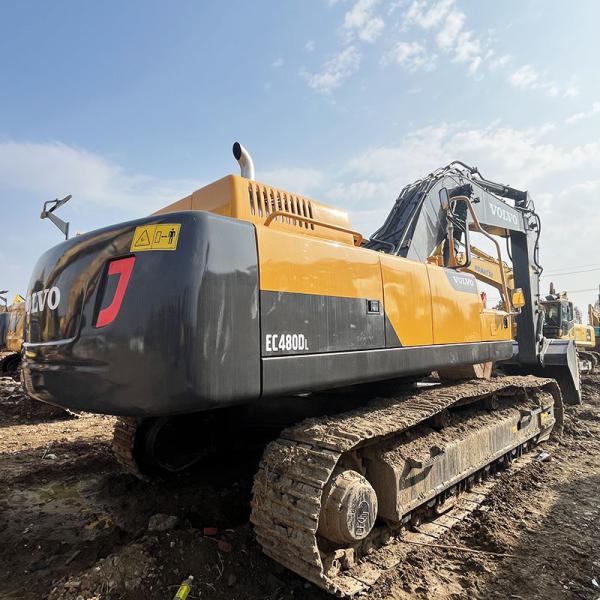 EC480D Used Volvo Excavators 2m3 Bucket Capacity 245kw Rated Power High Efficiency