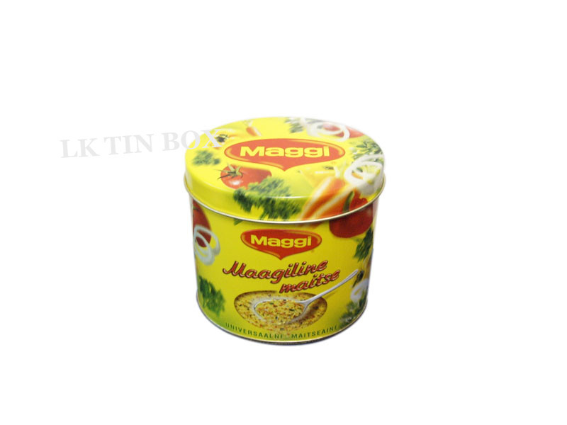 Custom Candy Jelly Mini Tin Box Removable Handle Recyclable Can