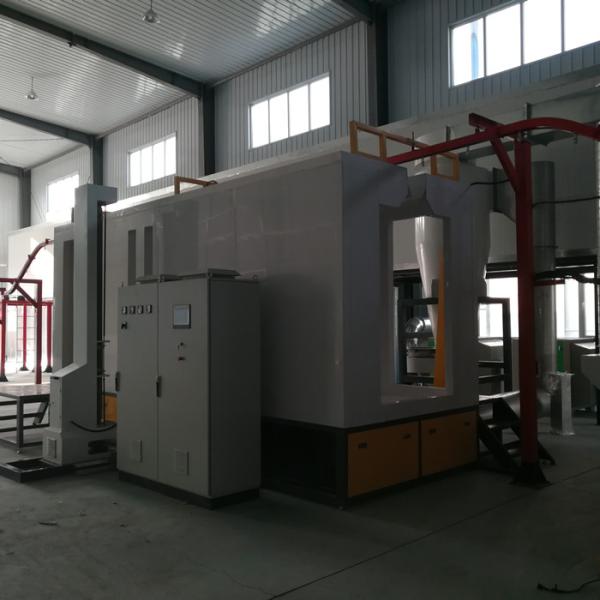CE Aluminium Powder Coating Plant / Automatic Powder Coating System Gas LPG Oil Heating