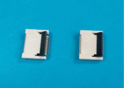 0.5mm Pitch 2.0mm High FPC Cable Connector Easy On Black Flip R/A Type