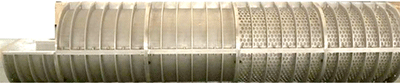 High Efficiency Screw Press for Continuous Automatic Sludge Dewatering with Wear-Resistant Alloy Screw Shaft