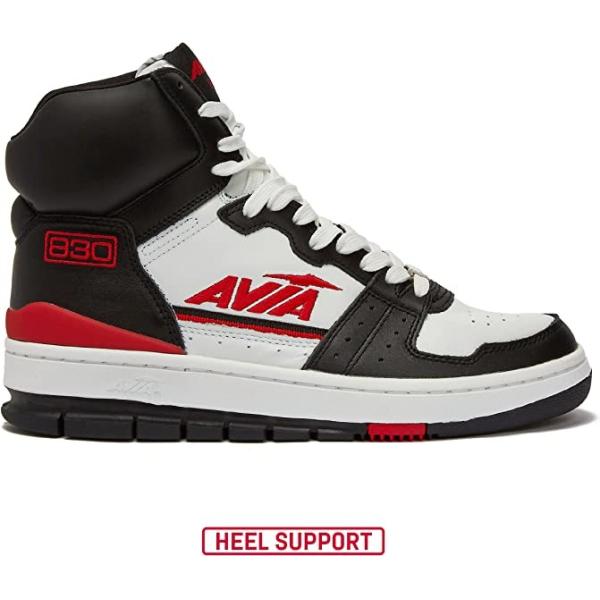 Canvas Leather Retro Avia 830 Basketball Shoes Rubber Sole