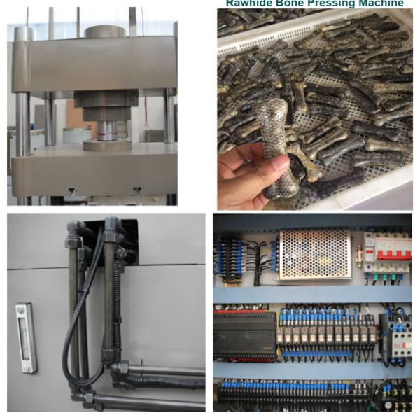 Aliments pour chiens anglais d'os de Rawhid de version d'acier inoxydable faisant la machine