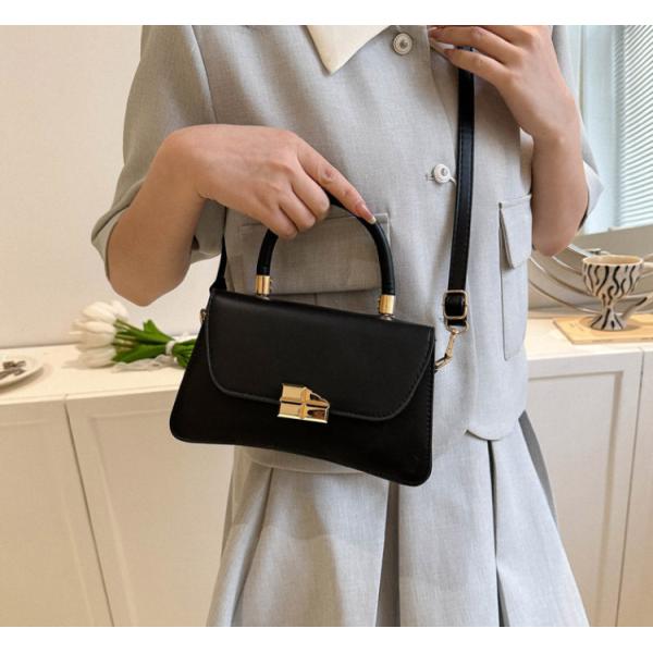 Cover type Ladies Casual Shoulder Bags Horizontal square shape Women Crossbody Handbag