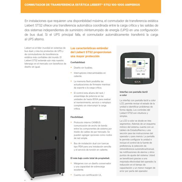 3-полюсный VERTIV Liebert STS CE сертификат 3-фазный статический переключатель для белого цвета