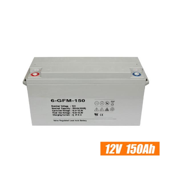 250Ah Solar Rechargeable Batteries , Deep Cycle Lead Acid Battery For Solar