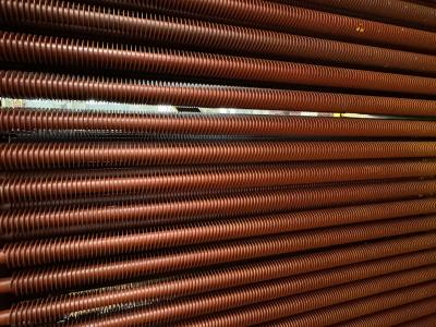 Customized Spiral Fin Tube With 8-20Nos Fins Per Inch Stainless Steel Base Tube 1m-10m Length