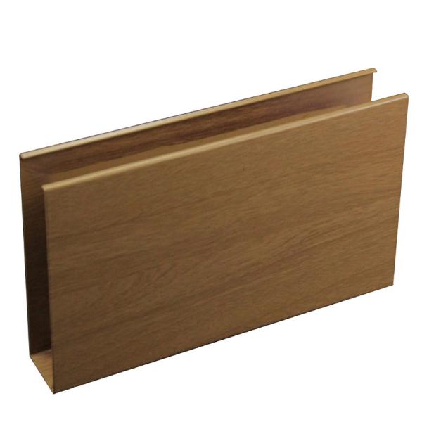 Wood Grain Aluminum Ceiling Board Wall Panel For Decoration