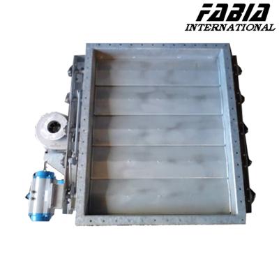 Válvula de fumo pneumática Válvula de fumo de gás de aço inoxidável