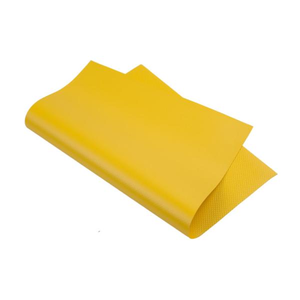 610GSM PVC Coated Bag Fabric Waterproof 500D 18*17 PVC Polyester Fabric For Bags Tent Luggage