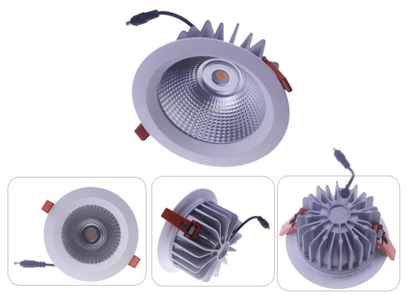 СИД УДАРА 10W 12W вниз со света, потолочного освещения 120LM/W IP44 IP65 крытого
