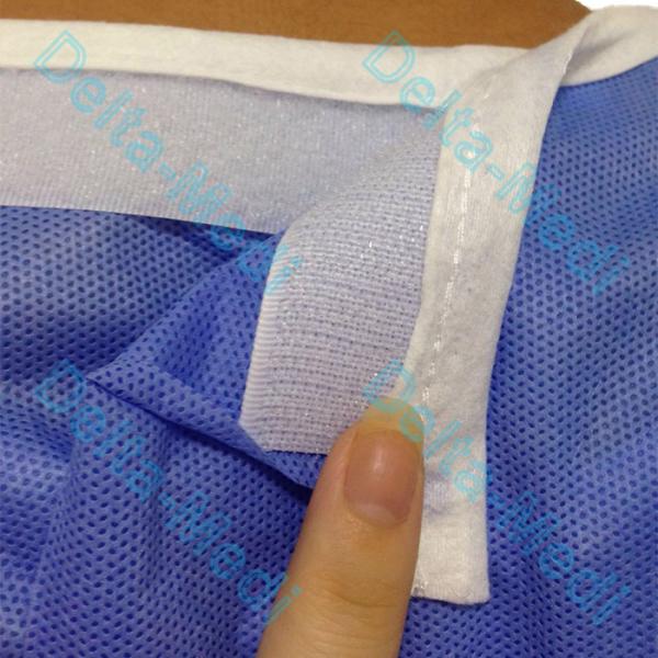 Poly Reinforced SMS SMMS Disposable Surgical Gown