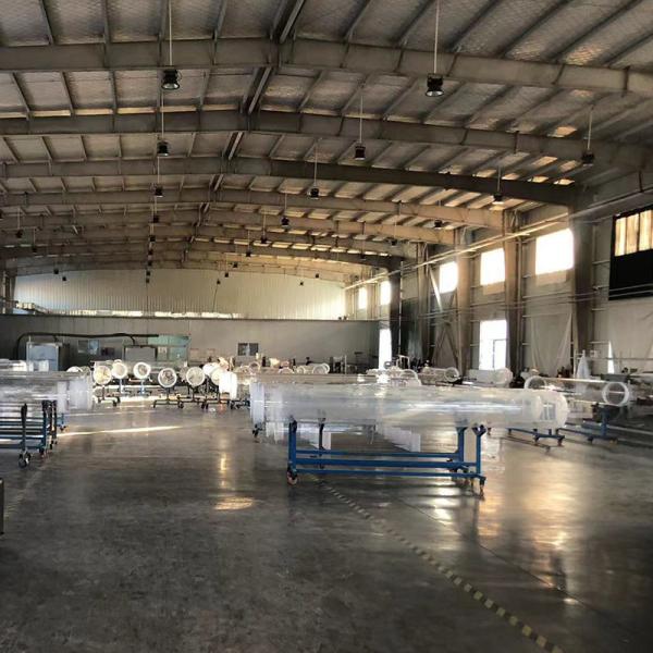 Manufacture Photovoltaic Quartz Clear Glass Tube Large Diameter