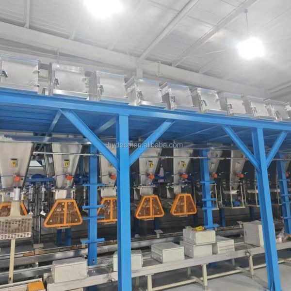 Rubber Plastic Material Mixer Machine Powder Pellet Weighing Batching Equipment