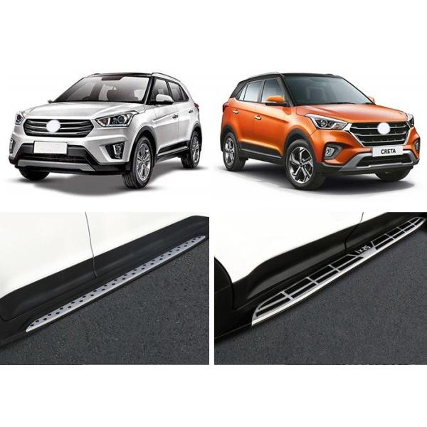 Non Slip Side Step Boards with Steel Unit Brackets for Hyundai 2015 2019 IX25 Creta