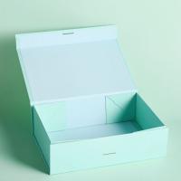 Caisse d'emballage cosmétique imprimée faite sur commande se pliante de cadeau de boucle magnétique de bloc supérieur de boîte de papier