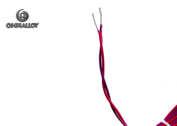 Revestimento da borracha de silicone das costas do cabo de par termoelétrico da isolação da fibra de vidro multi