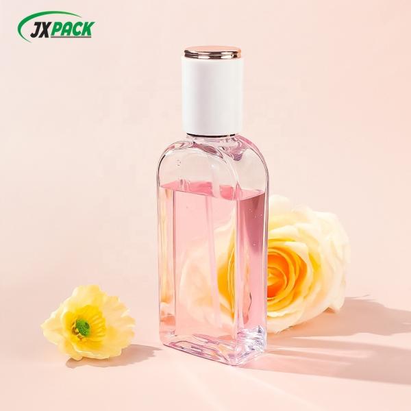 Orange Pink Empty Mist Spray Bottles 100ml 150ml Screen Printing For Facial Care