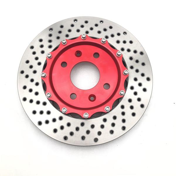 HT250 furou o rotor 355*32mm do freio de disco do gancho do rotor J do freio