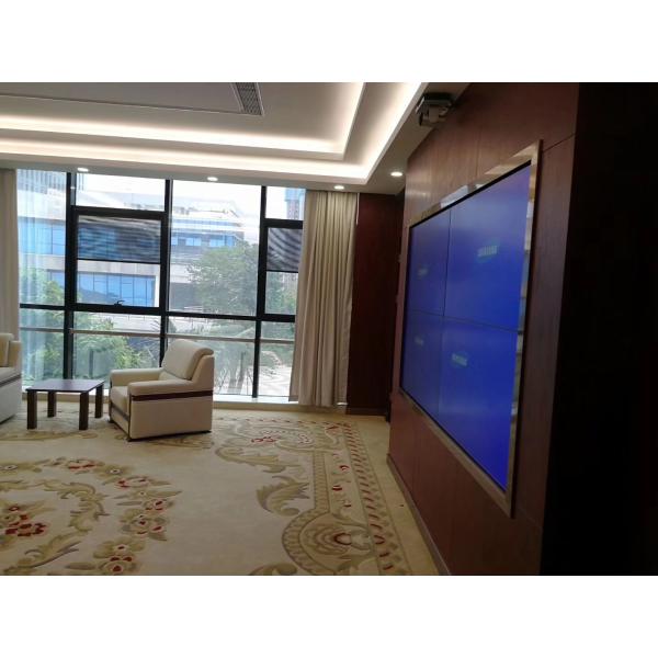 Signage LCD цифров шатона дюйма 450cd/m2 1.8mm 250W 3×3 4k 55