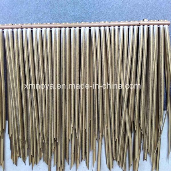 Telhado de palha sintética à prova de fogo personalizado para material de telhado 45 * 50cm e 30 * 45cm