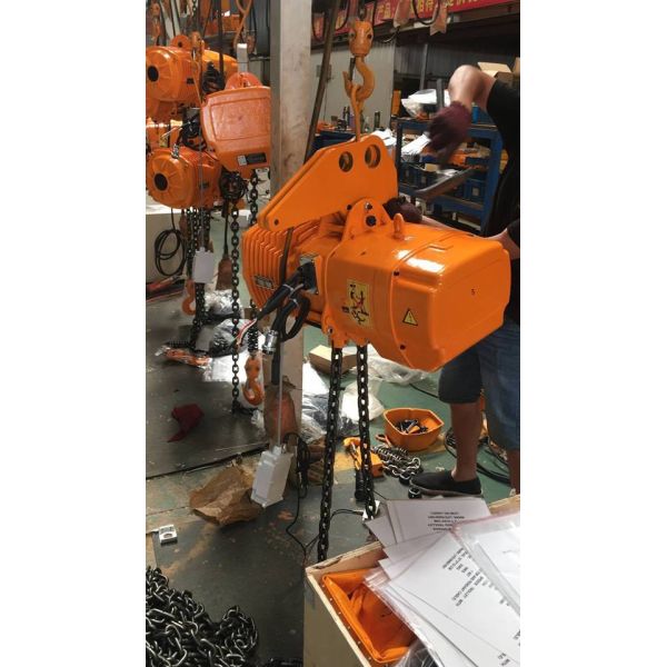 G80 chaîne 10T soulevant la grue à chaînes électrique motorisée de chariot