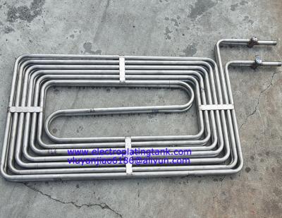 Stainless Steel 304/316/316L Tube Structure Titanium Cooling Coil For Tube Heat Exchanger