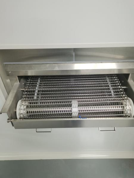 Único congelador espiral da correia de Iqf menos 40c 1200kg/H 48 quilowatts para a carne