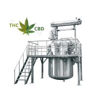 óleo Herb Extraction Equipment do extrator CBD do centrifugador da biomassa do vapor 280kg/H