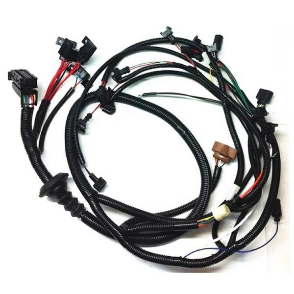4-28AWG Customized  Motorcycle Wiring Harness Kit electrical cable assembly