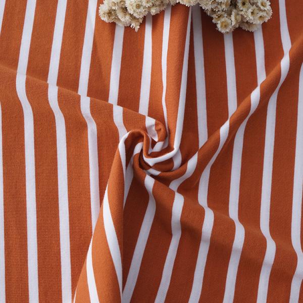 175cm Striped Material Fabric 100% Cotton Yarn Dyed Breathable Texture