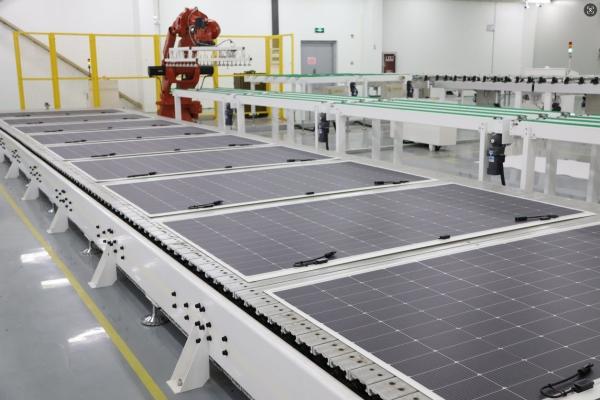 226.00cm * 122.00cm * 0.30cm Arched Roof Hjt Solar Modules for Power Generation 44 Degree Rated Operating Temperature