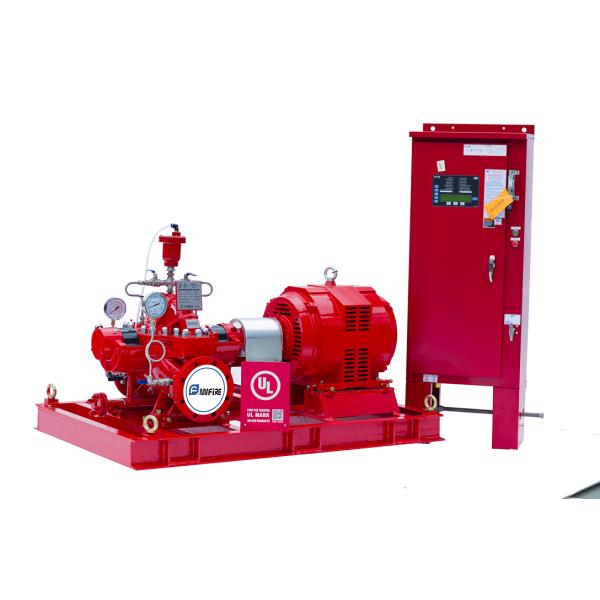 Ul Fm Approved Fire Pumps / Hospital Electric Motor Driven Water Pump Split Case Centrifugal Pump 91M3/H 134m