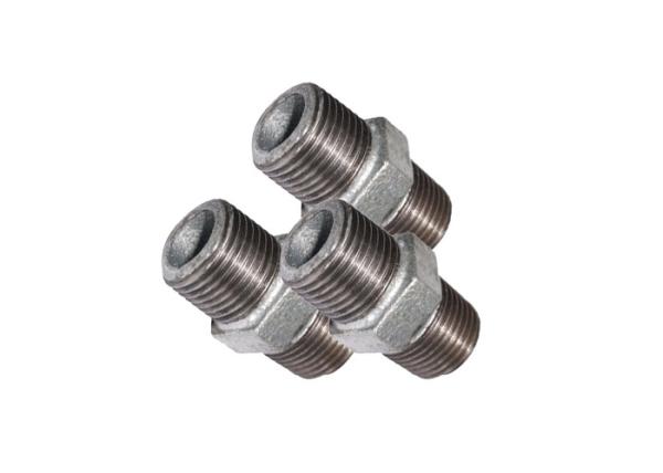 1-1/2 Malleabale Iron Barrel Pipe Fitting Nipple Male Hex Nipple FM / UL Certificated