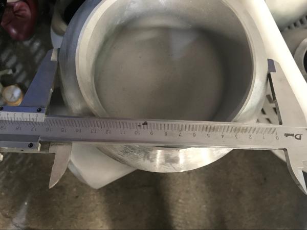 Buttweld Fittings ASTM A815 UNS S31803 Duplex Stainless Steel Reducing Tee ASME B16.9