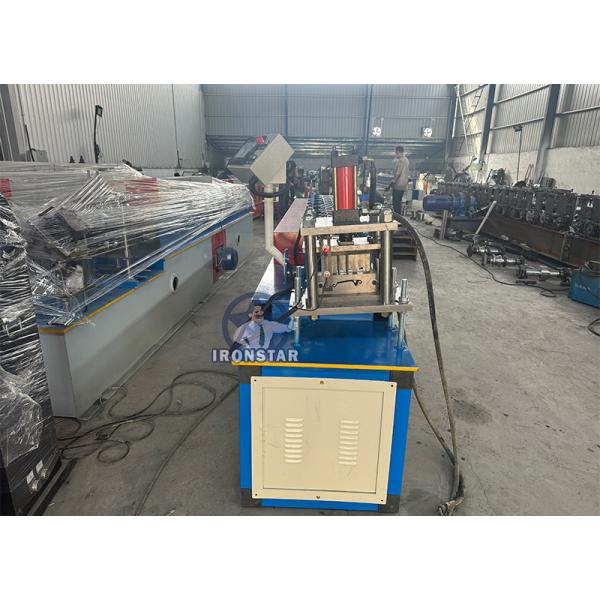 “High Speed Galvanized Steel Rolling Shutter Strip Roll Former Garage Shutter Door Profile Forming Machine For USA Commercial Building Rolling Shutter Door Forming Equipment Industrial Metal Shutter ”