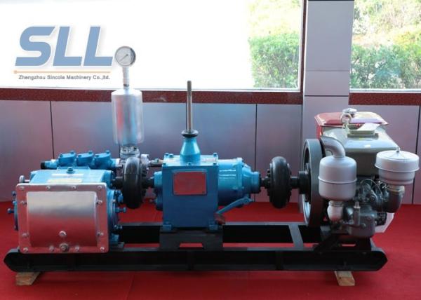 Flexible Medium High Pressure Mud Pump , Three Cylinder Diesel Engine Pump