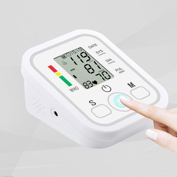 Digital Sphygmomanometer Manometer 1.5kg FDA 0.4kPa Electronic Blood Pressure Monitor For Elderly