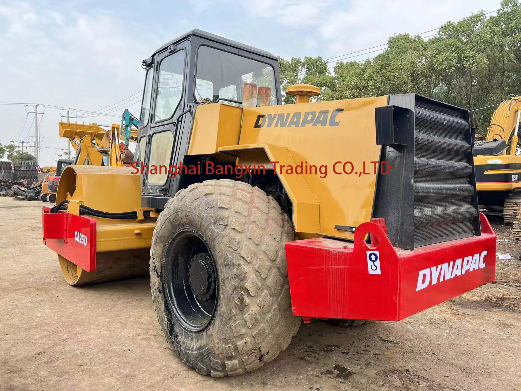 Dynapac CA25D Road Roller Compactor with 90% Degree and Excellent Working Performance
