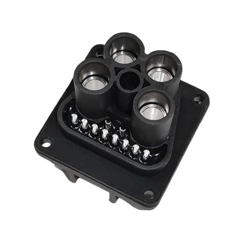 Neopower 4+10 Electric Motorcycle Plug – IP67 Waterproof, Corrosion & Impact Resistant for Signal & Power Transmission