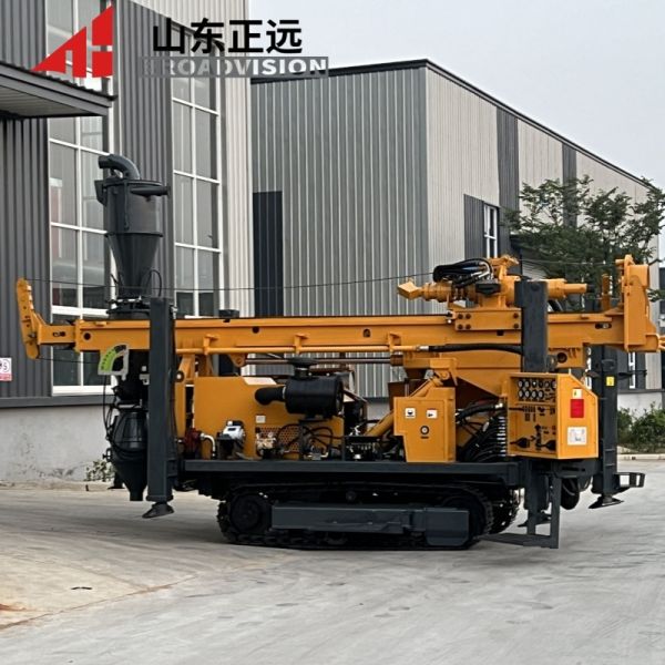 FSL500 exploration drilling rig, efficient perforation in complex terrains, wear-resistant and energy-saving tracked type