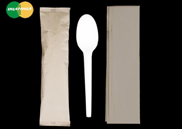 Food Grade Spoon Disposable ECO CPLA Cutlery Heat Resistance