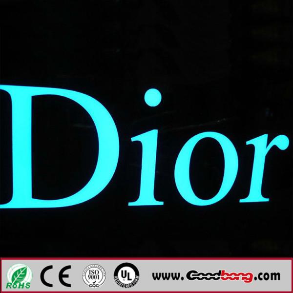 outdoor vacuum forming acrylic 3D led channel letter