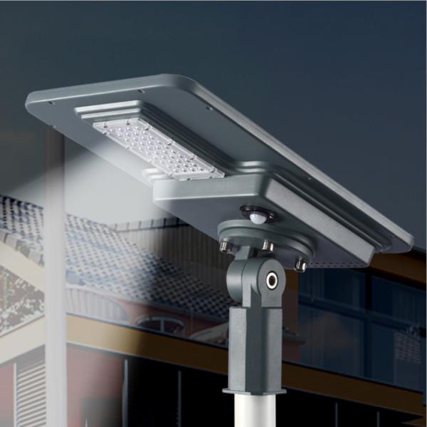 China wholesale street led light solar timing dimming IP65 integrated 60W 80W led street light