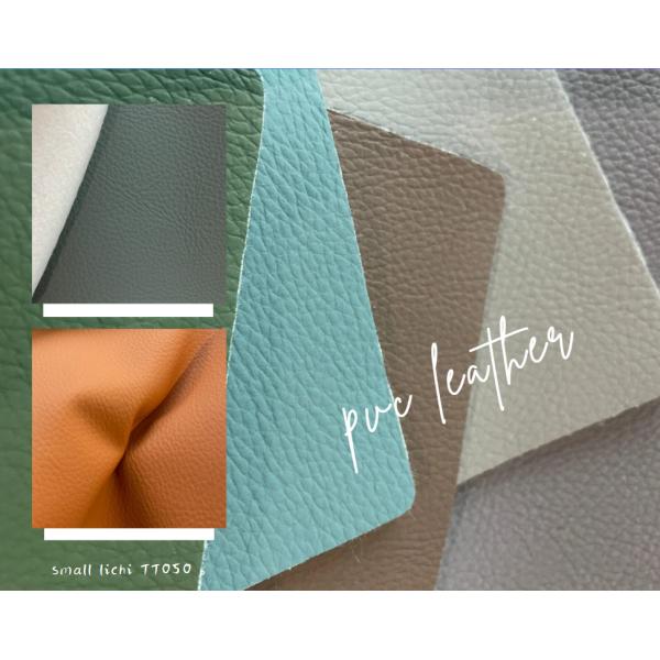 Commercial PVC Upholstery Leather High Density Stain Resistant