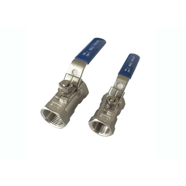 1/2 - 4 CF8M 1 PC Stainless Steel Ball Valve Low Pressure Reduced Port