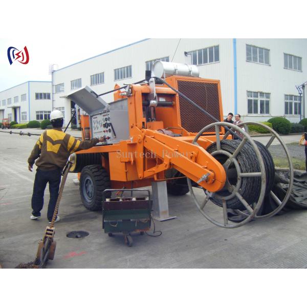 Underground Cable Pulling Machine 25KN-350KN Fiber Cable Pulling Machine